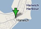 Map of Harwich