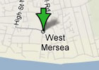 Map of West Mersea